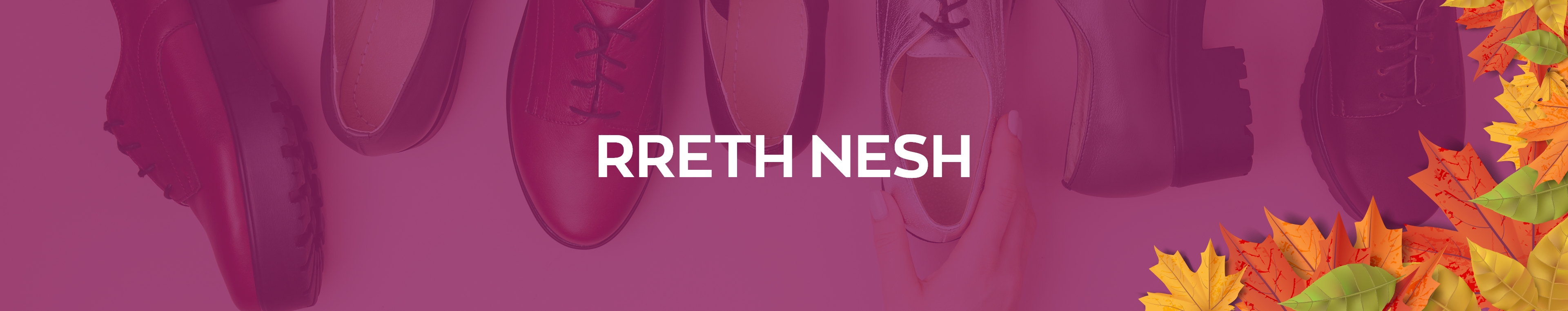 NoEndShoes shop header